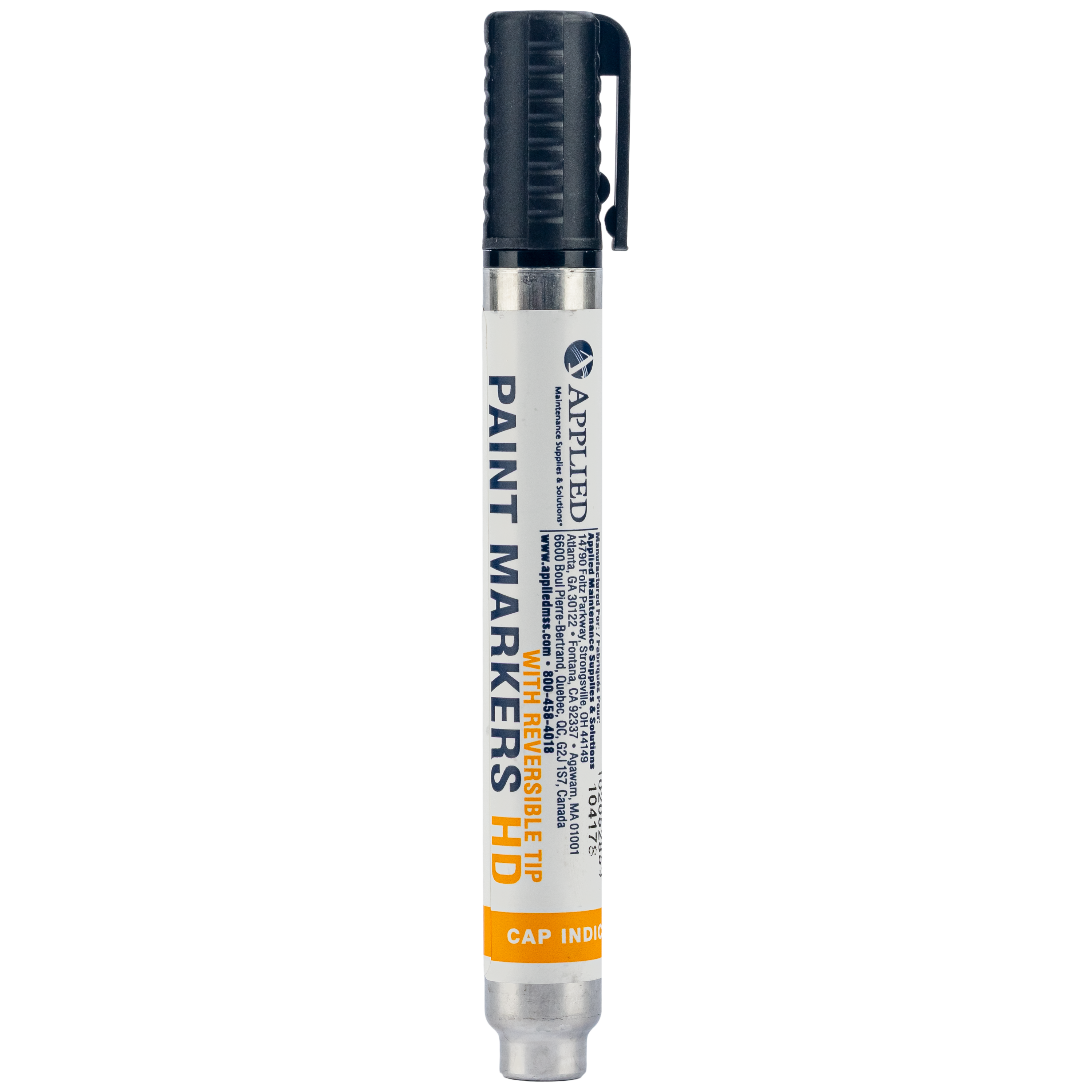 Heavy Duty Industrial Paint Markers with Reversible Tip - Black - Q24